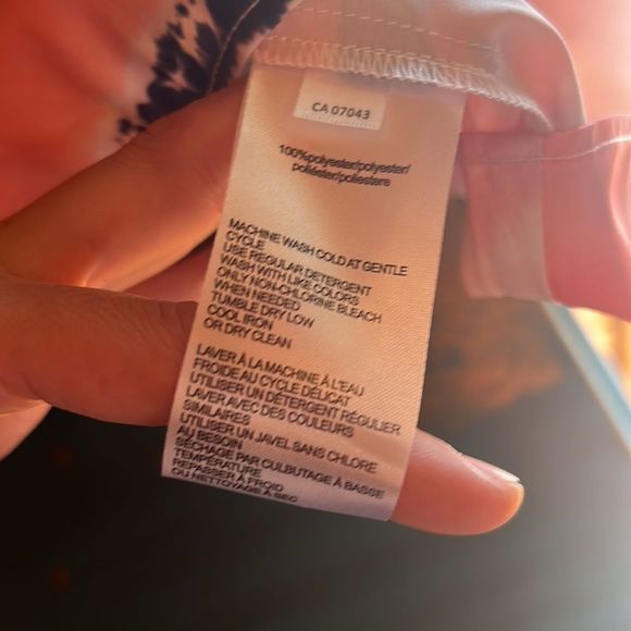 H by Halston tie dye maxi skirt with pockets - Picture 6 of 7